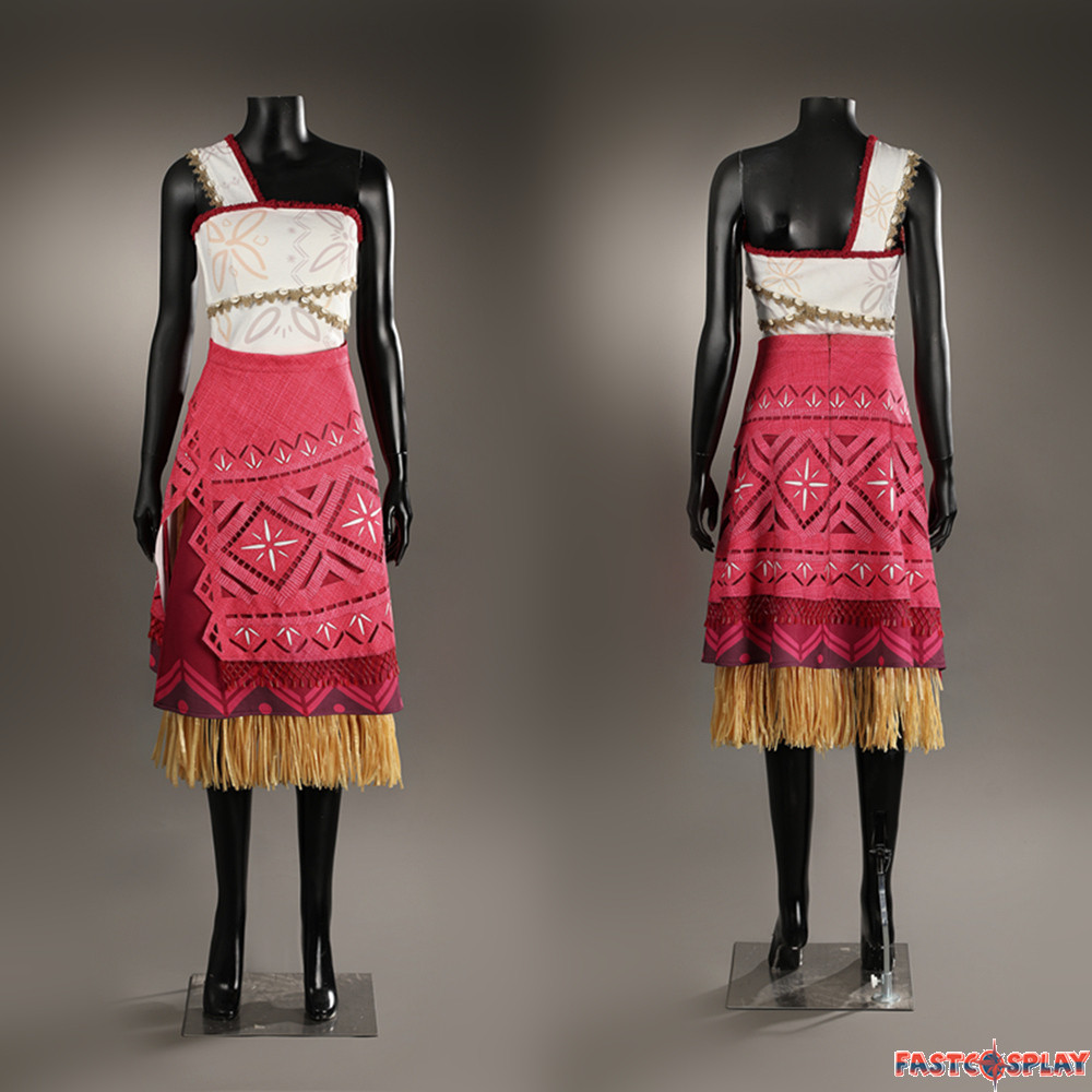 Disney Moana 2 Moana Cosplay Costume Full Set