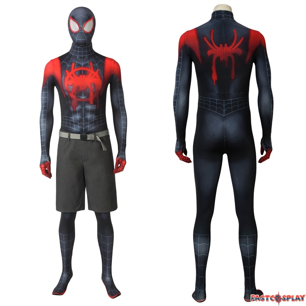 Spider-Man Miles Morales Costume with Mask