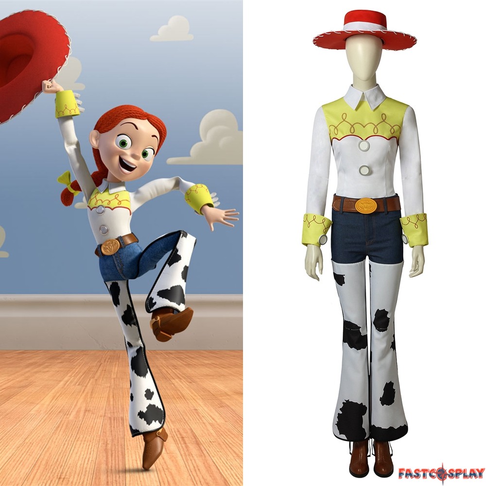 Toy Story Jessie Cosplay Costume Full Set 5113
