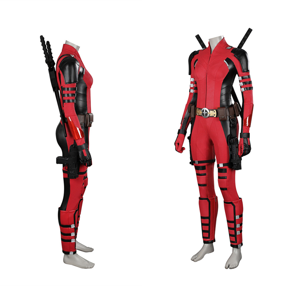 2024 Deadpool 3 Lady Deadpool Cosplay Costume Deluxe