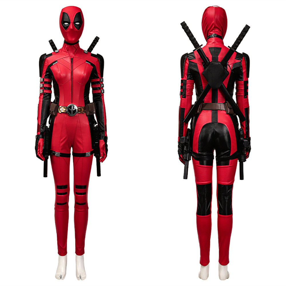 Deadpool 3 Lady Deadpool Cosplay Costume Deluxe Version