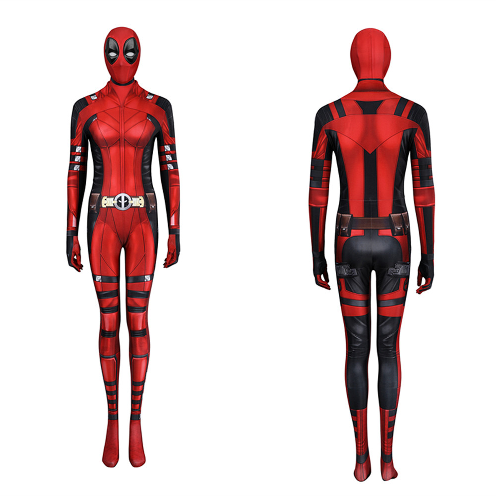 Deadpool 3 Lady Deadpool Cosplay Jumpsuit