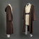 Star Wars Attack of The Clones Obi-Wan Kenobi Cosplay Costume Economical Version