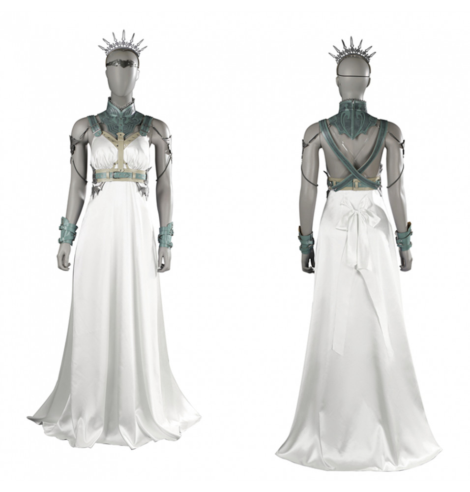 Final Fantasy VII Rebirth Golden Butterfly Park Female Cosplay Dress