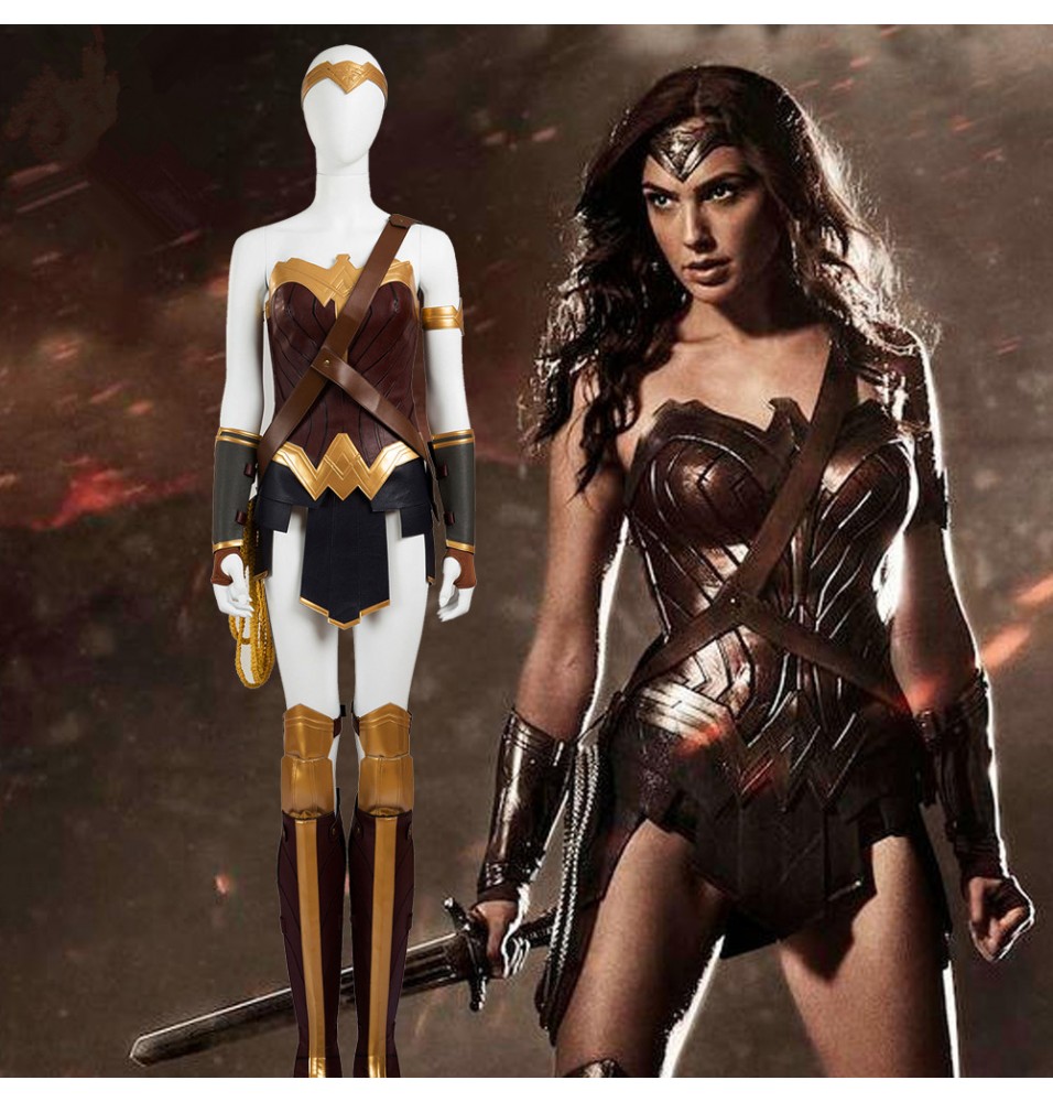 Dawn Of Justice Diana Prince Wonder Woman Cosplay Costume 