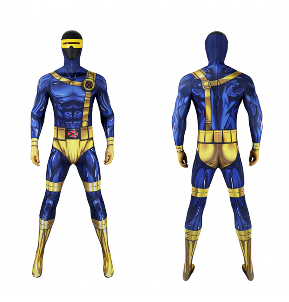 X-Men '97 Cyclops Scott Summers Cosplay Jumpsuit